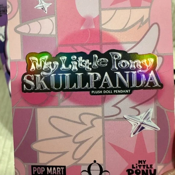 RAINBOW DASH - My Little Pony Skullpanda Plush Pendant.New.Box opened to verify. - Picture 10 of 13